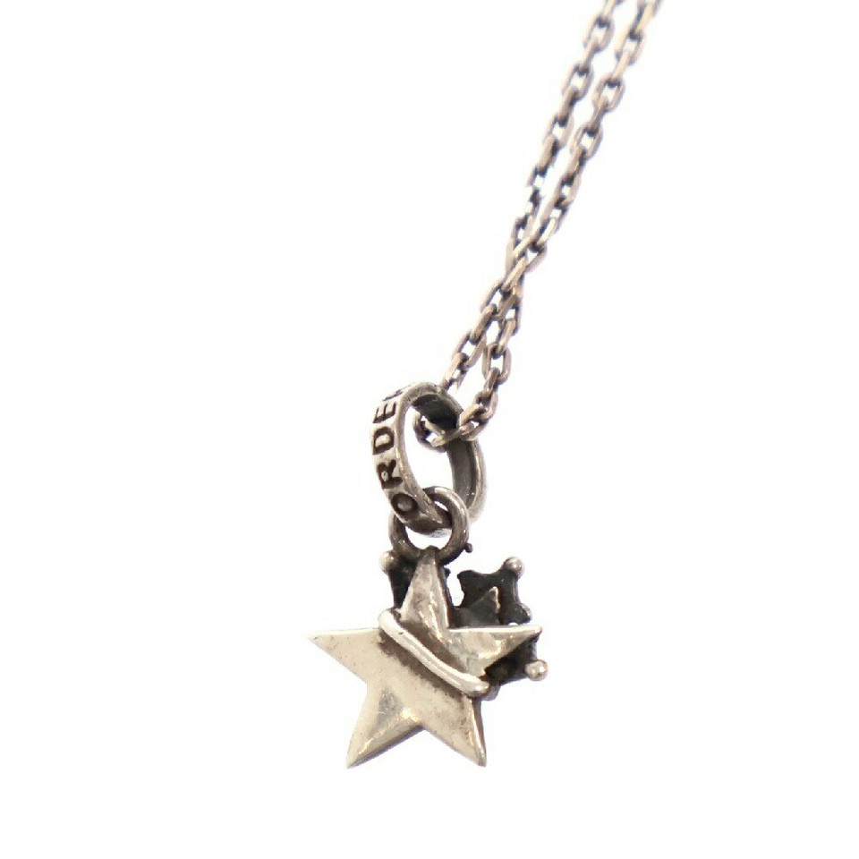 Royal Order Star Crown Silver Necklace Top 40cm eBay