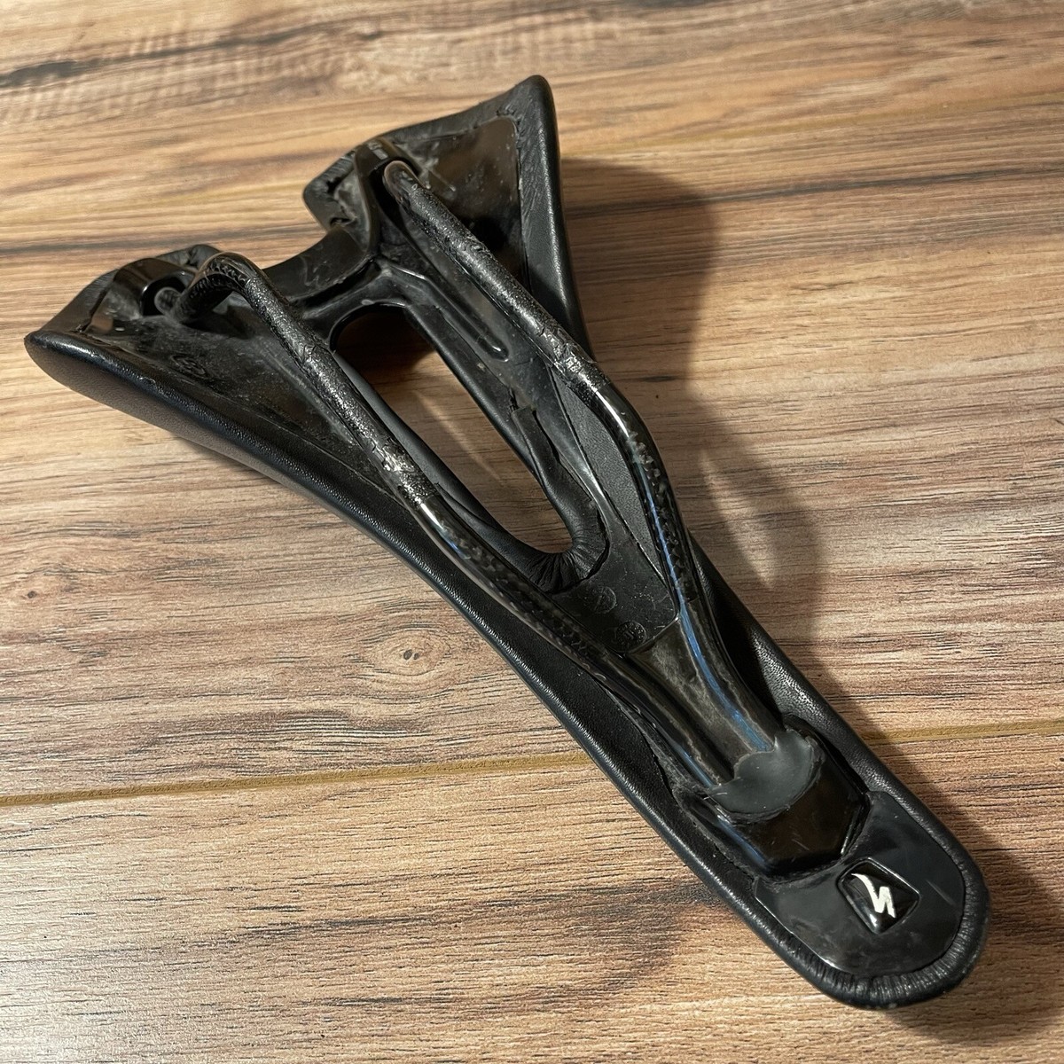 Specialized Romin Evo 143 Carbon Rails Right Cover Torn | eBay