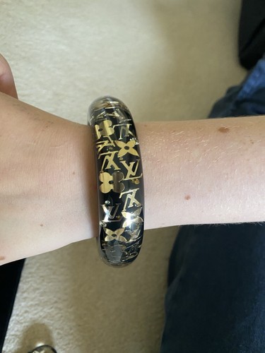 Louis Vuitton Inclusion Bangle Resin Bracelet/Bangle black - Picture 12 of 15