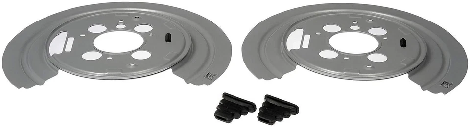 Placa de respaldo de freno trasero Dorman 924-685 para modelos seleccionados de Chrysler / Dodge / Ram Foto 2 de 4