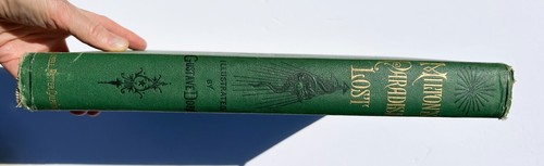 Milton's PARADISE LOST English Book Epic Poem Gustave Dore Illustrator Hardcover - Picture 19 of 22