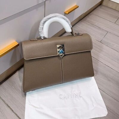 CAFUNE STANCE BAG Shoulder Bag Handbag Leather Brownstone CAFUNE STANCE BAG Shoulder Bag Handbag Leather Brownstone
