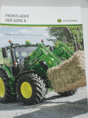 JOHN DEERE Traktoren Frontlader der SERIE R Prospekt von 04/2019 ( JD 52 )