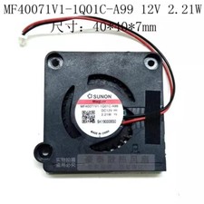 SUNON MF40071V1-1Q01C-A99 DC12V 2.21W 2-Pin Silent Cooling Fan