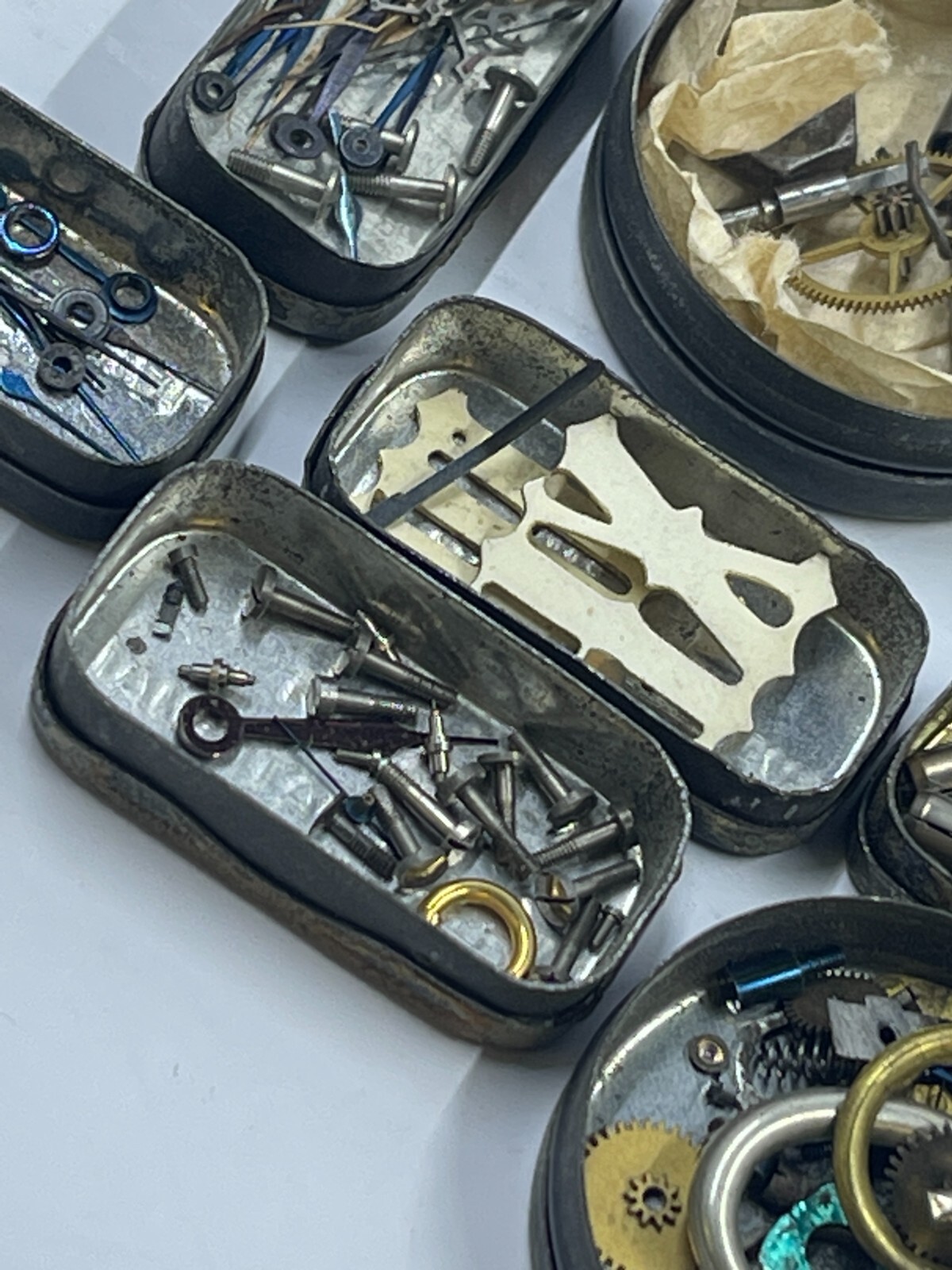 Large Lot of Antique Watch Parts eBay