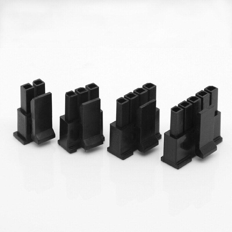 相談用 2P - 6P PCB Connectors Plug Single Row Male Housing Nylon
