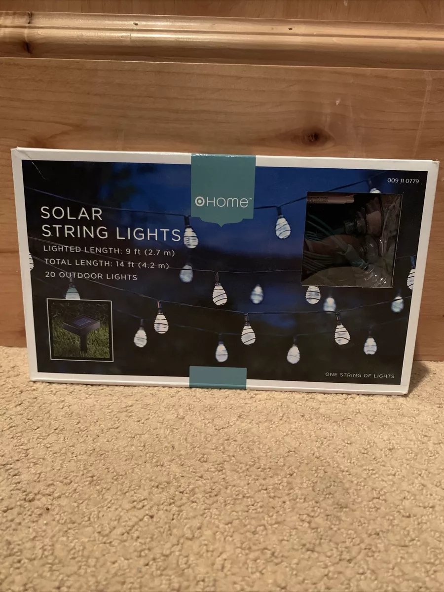 Solar string lights target deals