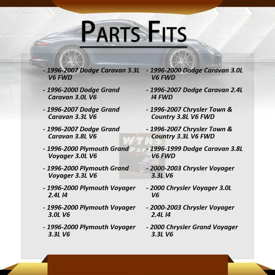 For 1998 1999 Plymouth Voyager BATTERY Front Rear Sway Bar Link Kit 4x - Изображение 2 из 4