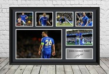 John Terry Signed Photo Print Chelsea FC Poster Football Memorabilia