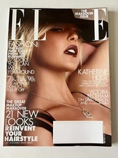 KATHERINE HEIGL * VICTORIA BECKHAM January 2012 ELLE MAGAZINE The Makeover Issue