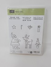Stampin' Up Santa's Gifts Stamp Set Retired