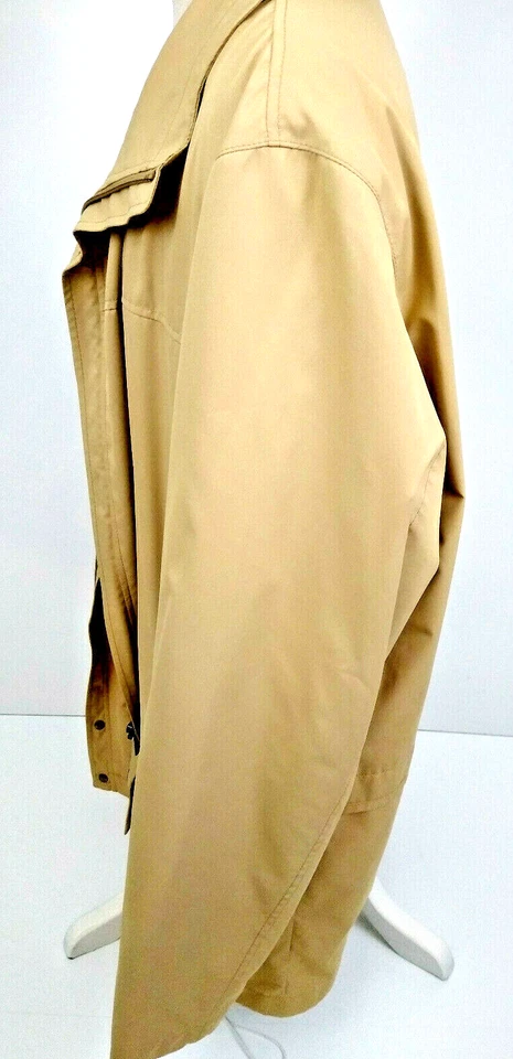 Maus & Hoffman Windbreaker Jacket 2XL XXL Beige - Image 3 of 4