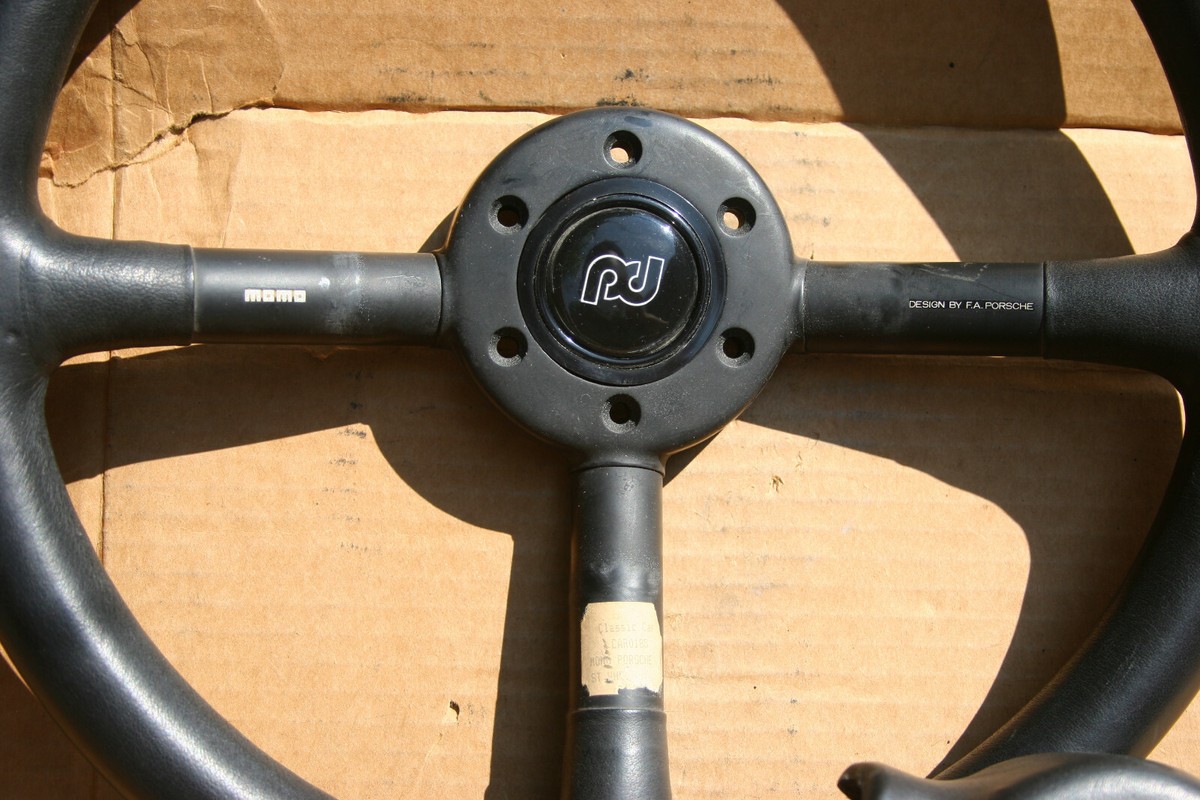 Vintage NOS Porsche Design Steering Wheel By MoMo 911 930 993 964