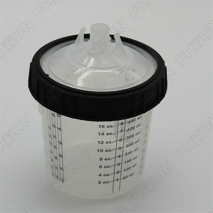 22oz 600ML Disposable Paint Cup H/O Quick Cup With 16X1.5 External - Foto 9