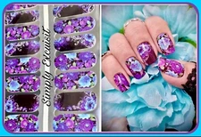 Color Nail Polish Strips, 16ct. Custom. Simply Exquisite  Read Description Below