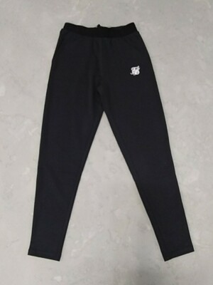 SikSilk Women's Pique Track Pants Black UK10 Small UK