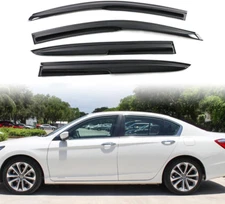 Window Visors Compatible with 2013-2017 Honda Accord 9Th Gen Sedan Only, Acrylic