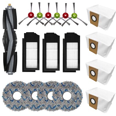 18 PCS Replacement Kit for Ecovacs Deebot X1 Turbo Omni Robot Vacuum Parts