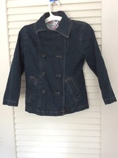 Gap Girls Jean Coat Size 5-6 Lined