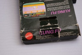 Vintage Nintendo NES Kung Fu Game Cartridge with Box 1985 (No Manual)
