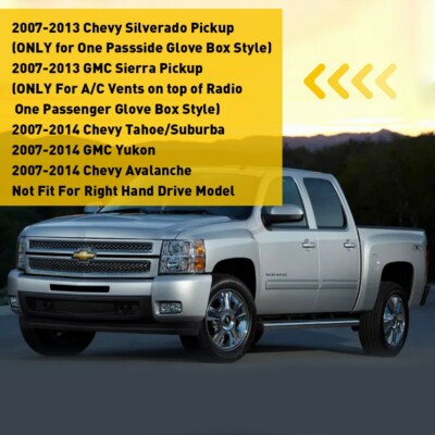 Cubierta Antirreflectante Para Salpicadero De Chevy Silverado 2007-2013 – XUKEY, Poliéster De Alta Calidad