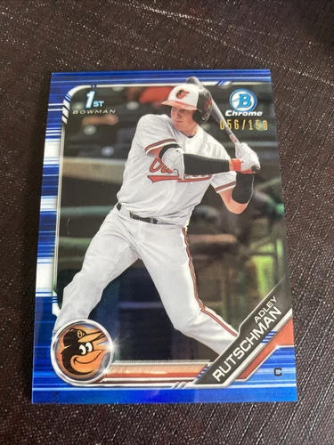 Adley Rutschman 2019 Bowman Draft Chrome #BDC-1 Blue Refractor Parallel /150 RC