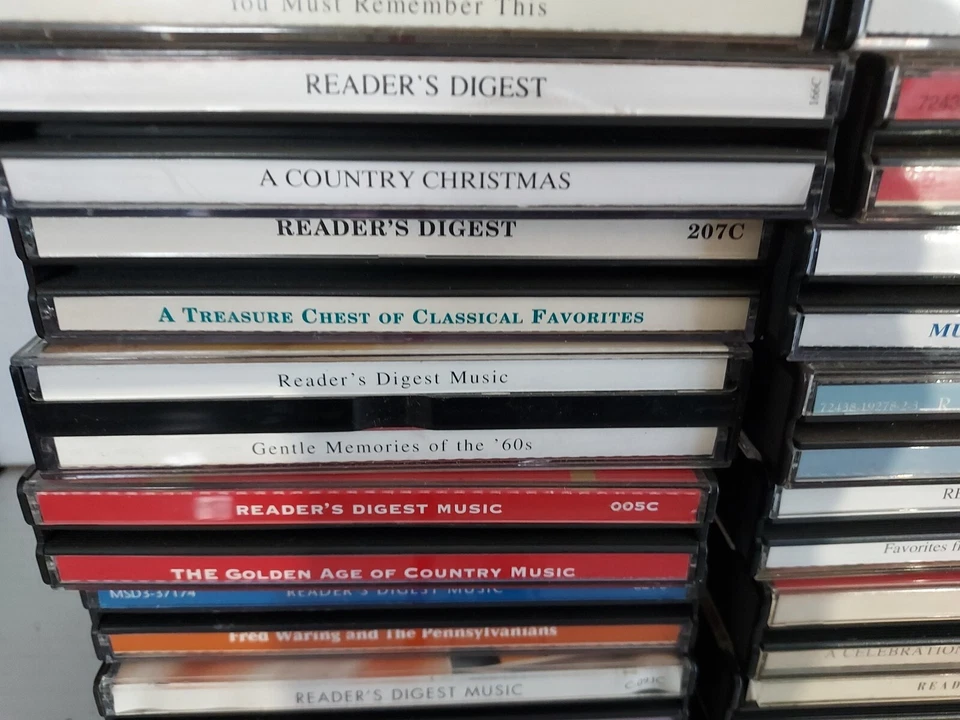 Lot Of 18 Reader's Digest Cds Christmas Classical Good Used - T3#370 - Image 3 of 4