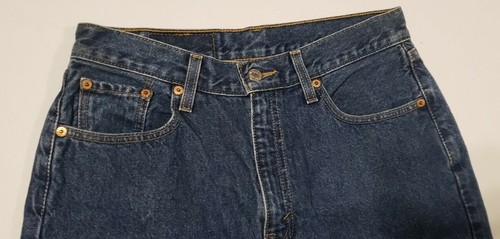Jeans Levi's 560 Comfort Fit Mujer Talla 30×33 Lavado Oscuro - Imagen 2 de 12