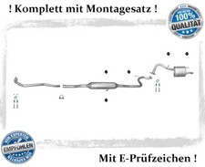Auspuffanlage für Toyota Yaris (P9) 1.0 VVT-i 12V Auspuff Montagesatz