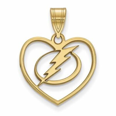 SS GP NHL Tampa Bay Lightning Herz Anhänger