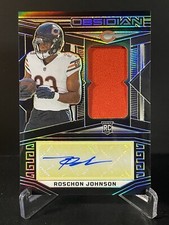 2023 obsidian roschon johnson RPA MINT /10 SSP AUTO READY TO GRADE BEARS!!!