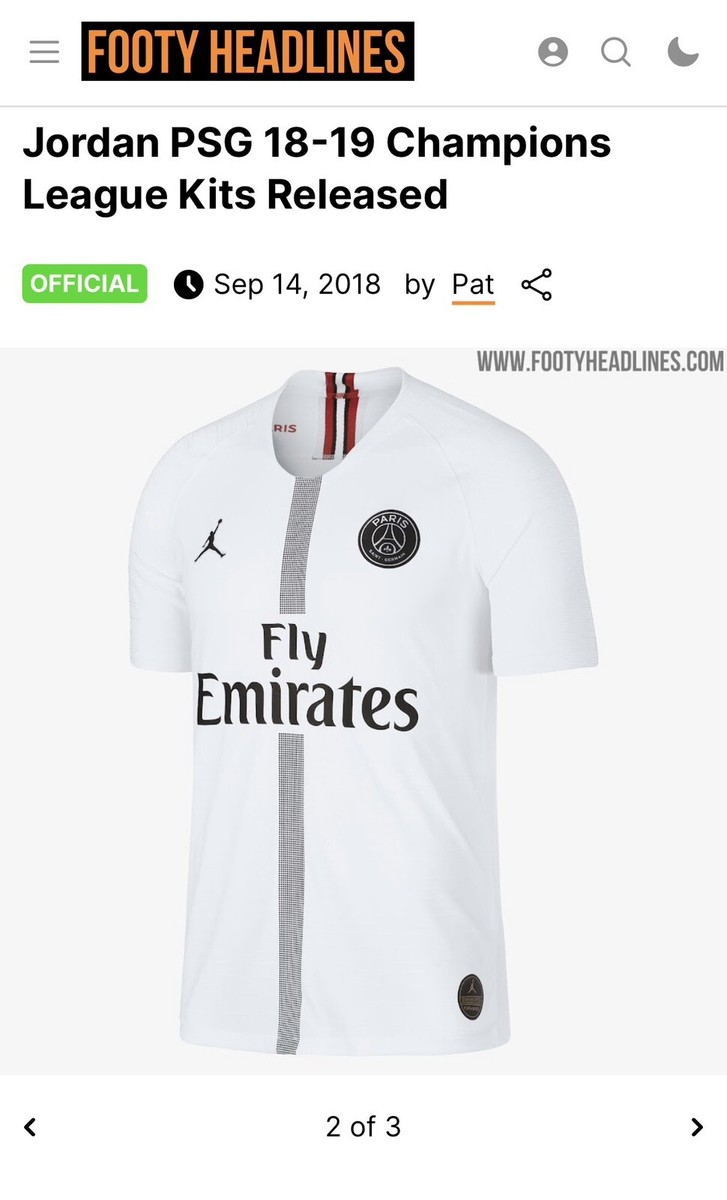 Neymar Jr x PSG Kit 2018-2019 | eBay