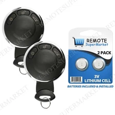 2 Replacement for 2007-2014 BMW Mini Cooper Smart Remote Car Keyless Key Fob