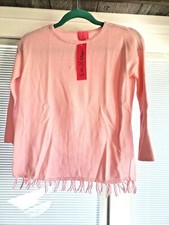 Lilly Pulitzer Mini Ramona Sweater- Paradise Pink - Girls Size M 6-7 - NWT - 68