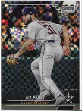 2022 Topps Stadium Club Chrome Joe Perez  Rookie X-Fractor 331 Houston Astros