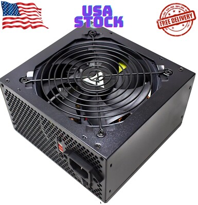 VENUS450W 450W ATX Power Supply with Auto-Thermally Controlled 120mm Fan