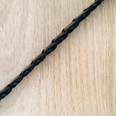 NWOT Luxe Braided Leather Belt, Black, Size 30, Size Small  display picture 1