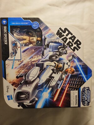 Star Wars Mission Fleet Expedition Class Obi-Wan Kenobi Jedi Speeder Chase 2.5''