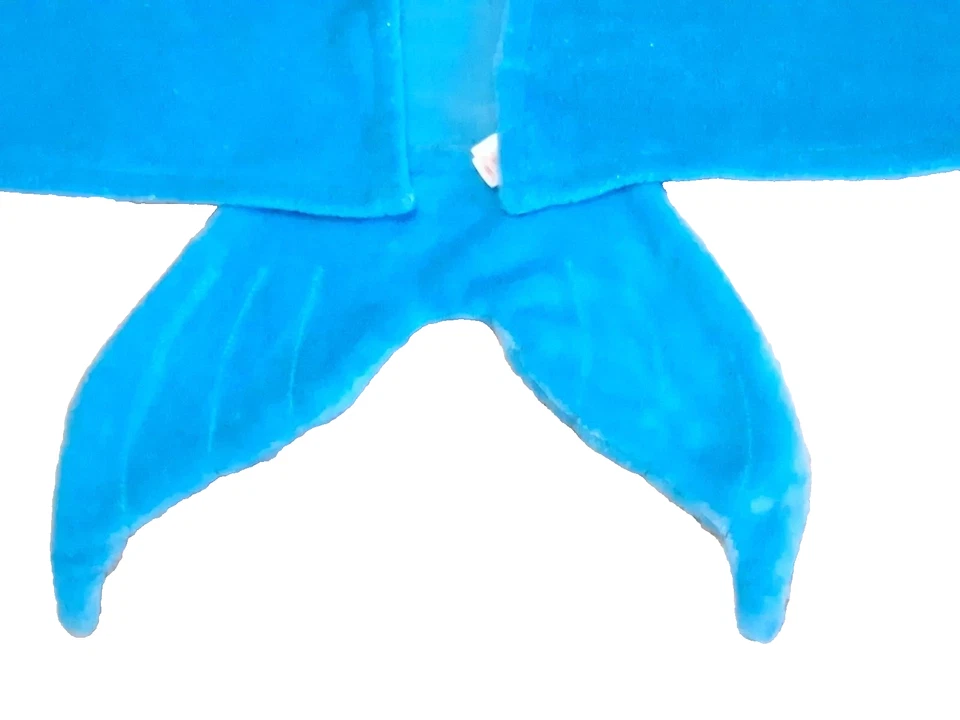 Justice Girls Narval Unicornio del Mar Manta con Capucha Brillante Acogedor Cuerno y Cola Foto 4 de 4