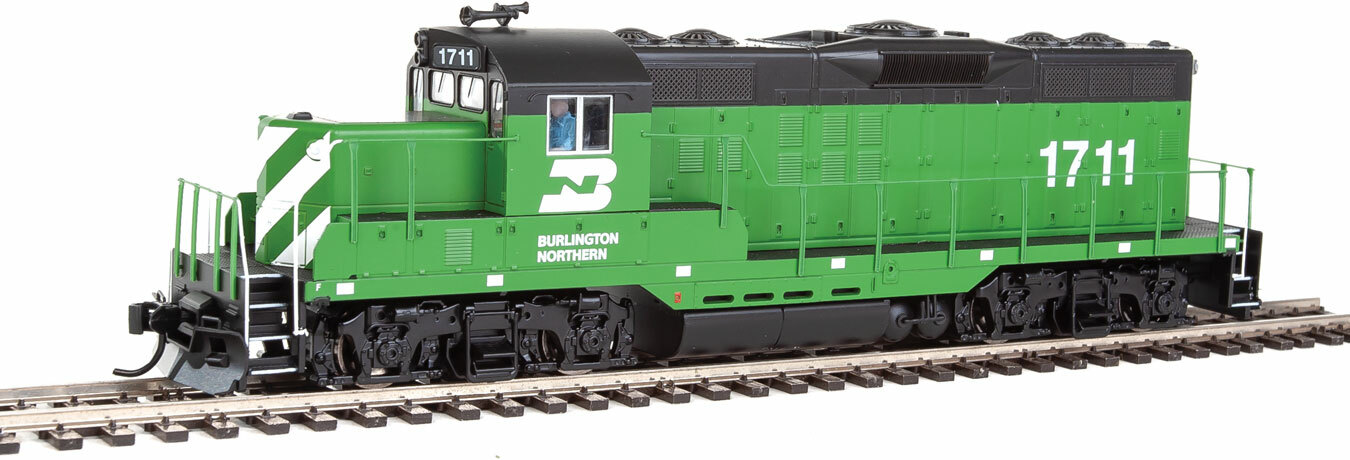 H0 Gauge - Diesel Locomotive EMD GP9 Burlington Northern -- 10402 Neu
