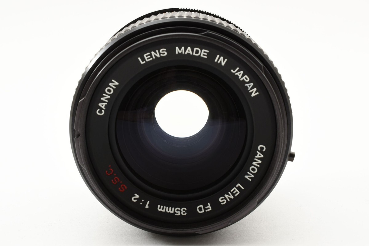 Canon FD 35mm f/2 s.s.c. ssc Wide Angle Concave MF Lens From JAPAN