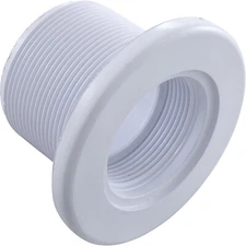 Wall Fitting, Gunite Std Body, 1-1/2"mpt x 1-1/2"s, White