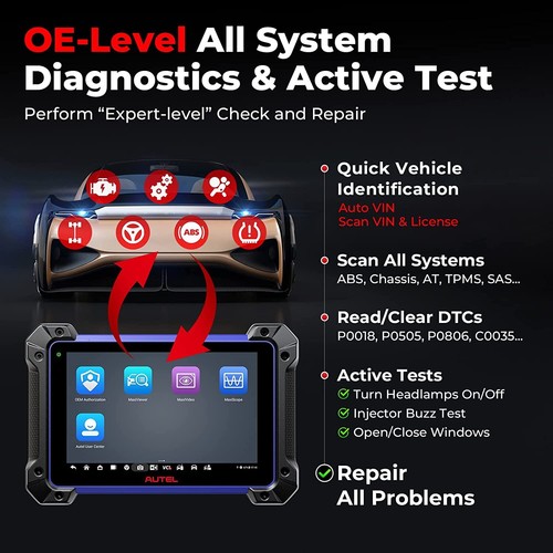 Autel MaxiIM IM608 II IM608S PRO II IMMO Key Programming 2025 Diagnostic Scanner - Picture 8 of 22