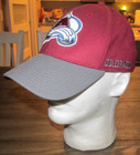 Colorado Avalanche NHL Adidas 2-Tone Structured Fitted Stretch Hat Cap — photo 1