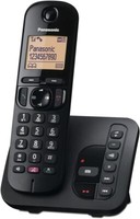 Panasonic KXTGC260EB DECT Cordless Telephone with 18-min Answer Machine - Single