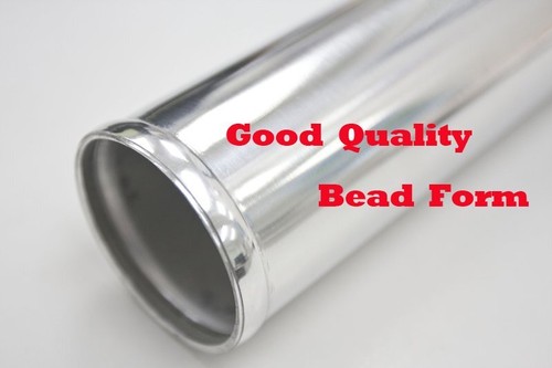 Alloy Car Intercooler Pipe Tube Universal Chrome Polish straight 0.79" 20mm 1' - Picture 2 of 7