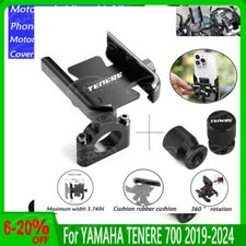 For YAMAHA TENERE 700 2019-2024 Mobile Phone Holder GPS Stand Bracket tire valve