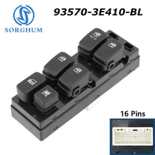 Front Left Power Window Control Switch For Kia Sorento 2002-09 93570-3E410-BL