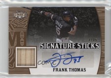 2024 Leaf Lumber Signature Sticks Bronze 2/35 Frank Thomas #SS-FT1 Auto HOF 1t3
