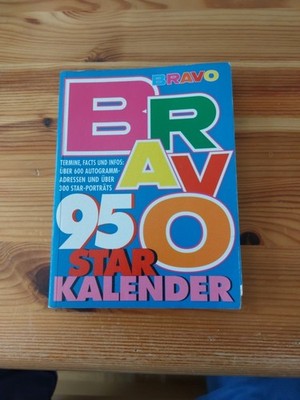 BRAVO 1995 STAR KALENDER 90s Retro Vintage